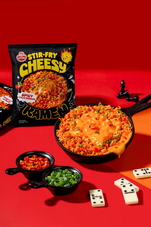 OTOKI Stir Fry Cheesy Ramen Spicy 🌶️🧀