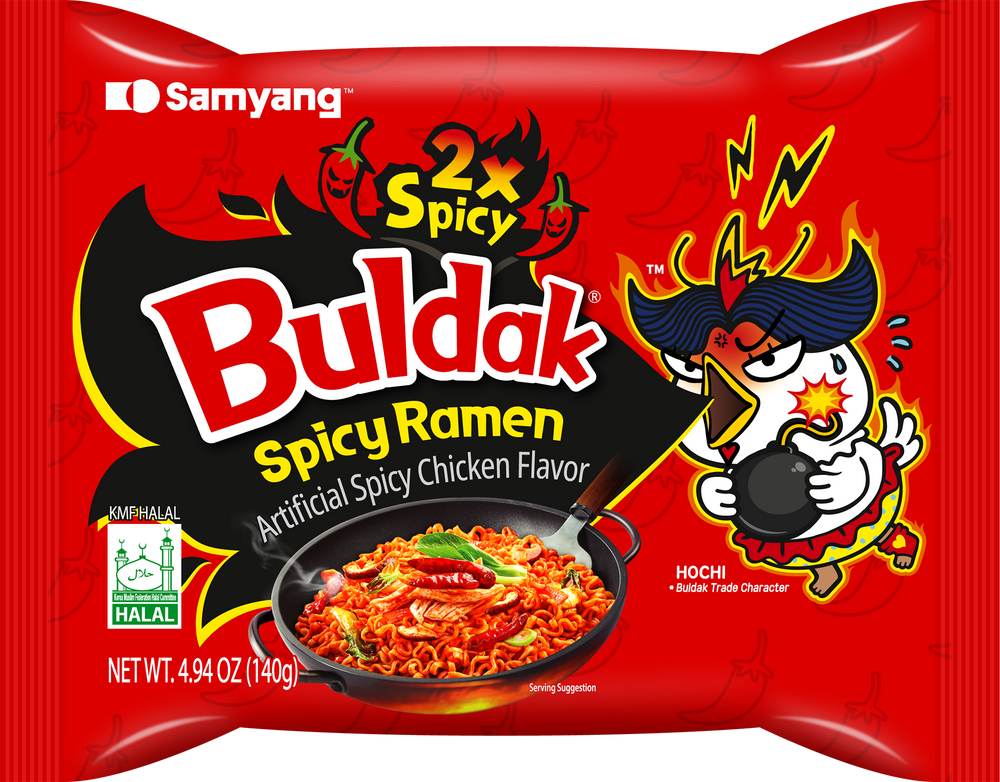 Samyang Buldak 2x Spicy Ramen – 140g packet