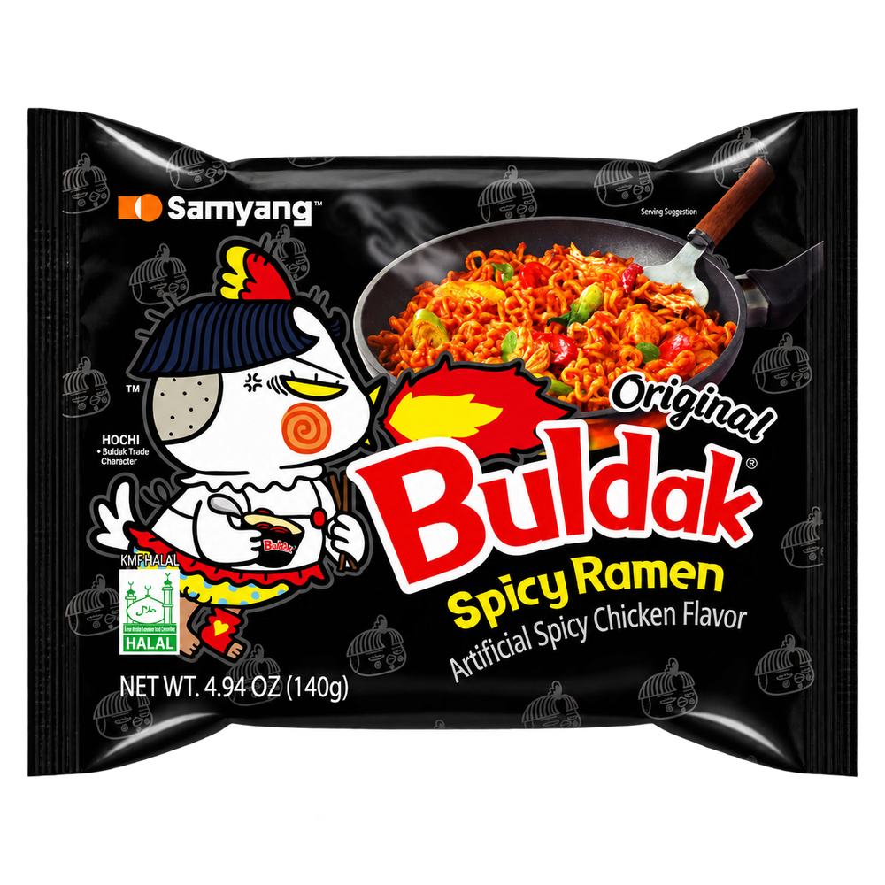 Samyang Buldak Original Hot Chicken Flavour Ramen – 140g packet