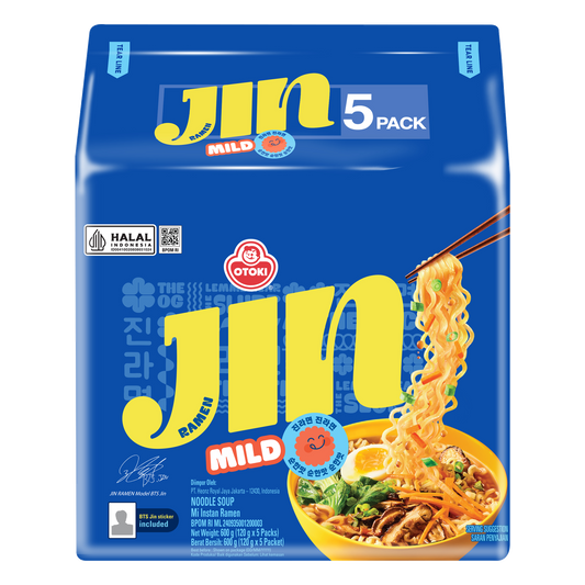OTOKI jin mild five — original packaging with transparent background